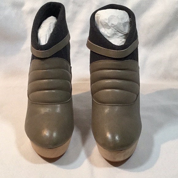 N.Y.L.A. Wedge heel ankle boots - Picture 3 of 10